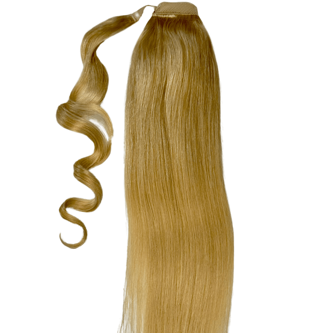 20" Bleach Blonde Human Hair Ponytail Extension packaging - HookedOnBundles HookedOnBundles Virgin Hair