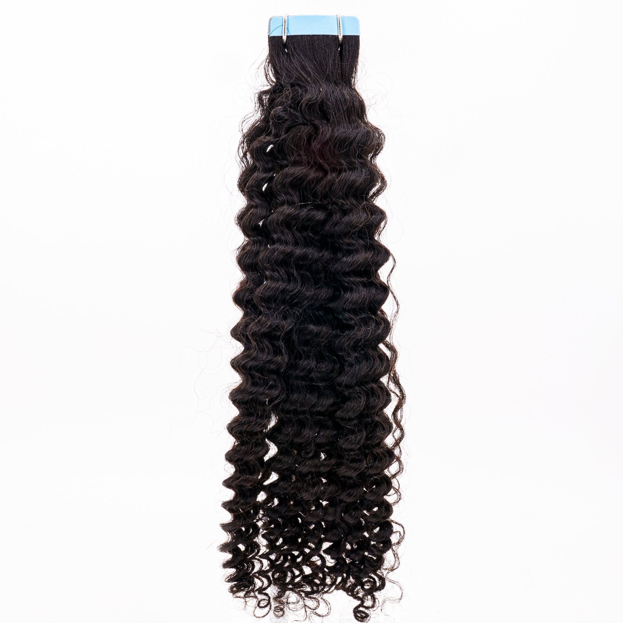 Afro Kinky Curly 100% Human Hair Tape In Extensions - HookedOnBundles Virgin Hair HookedOnBundles Virgin Hair