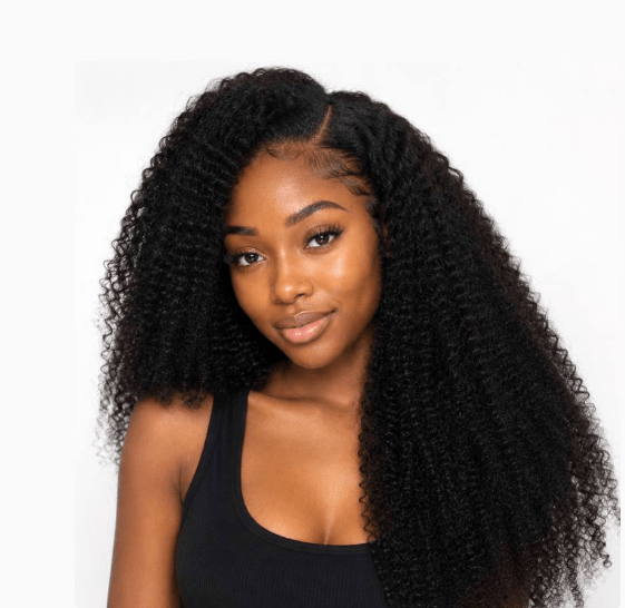 Afro Kinky Curly Clip-In 100% Human Hair Extensions - HookedOnBundles Virgin Hair HookedOnBundles Virgin Hair