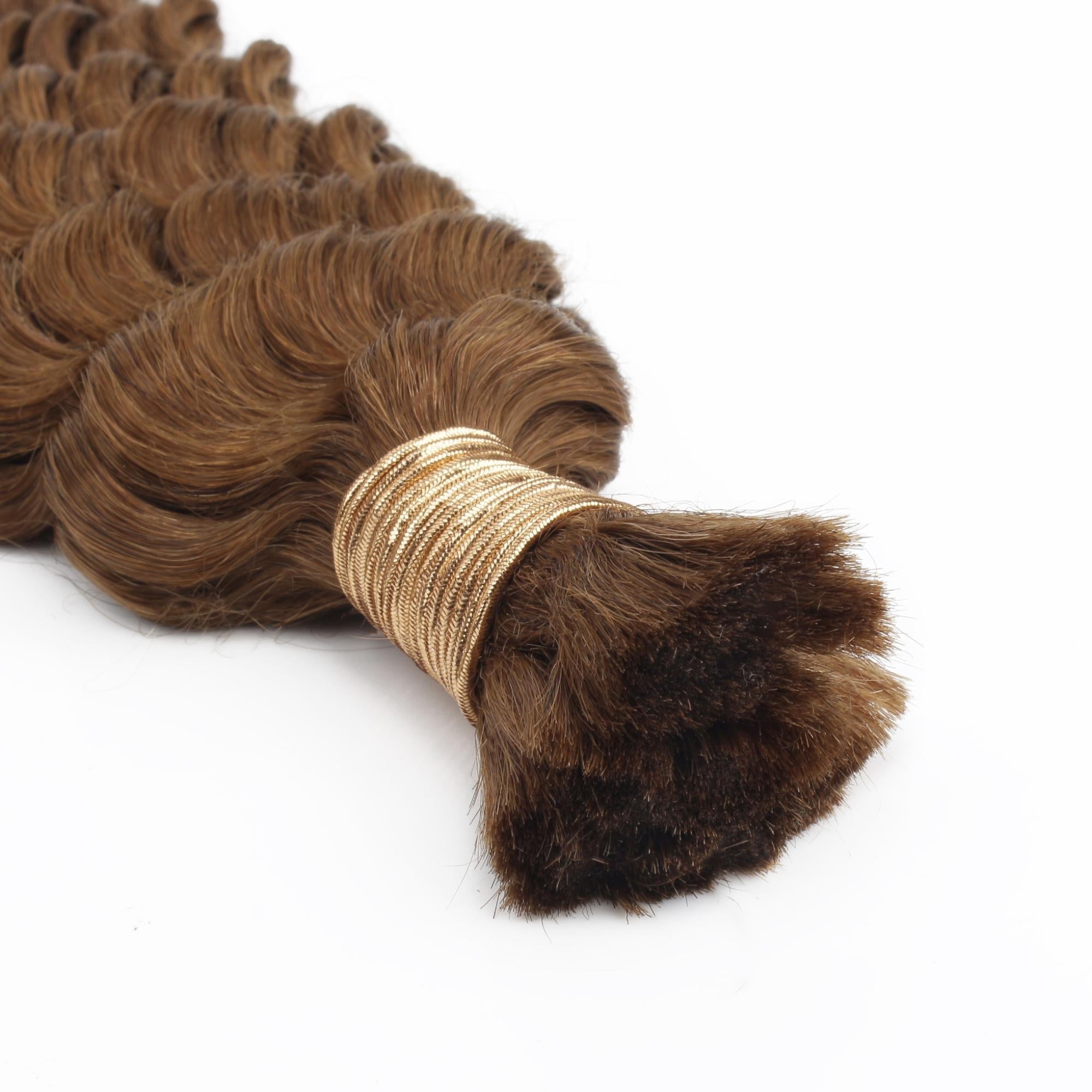 Auburn Deep Wave Bulk 100% Human Braiding Hair - HookedOnBundles Virgin Hair HookedOnBundles Virgin Hair