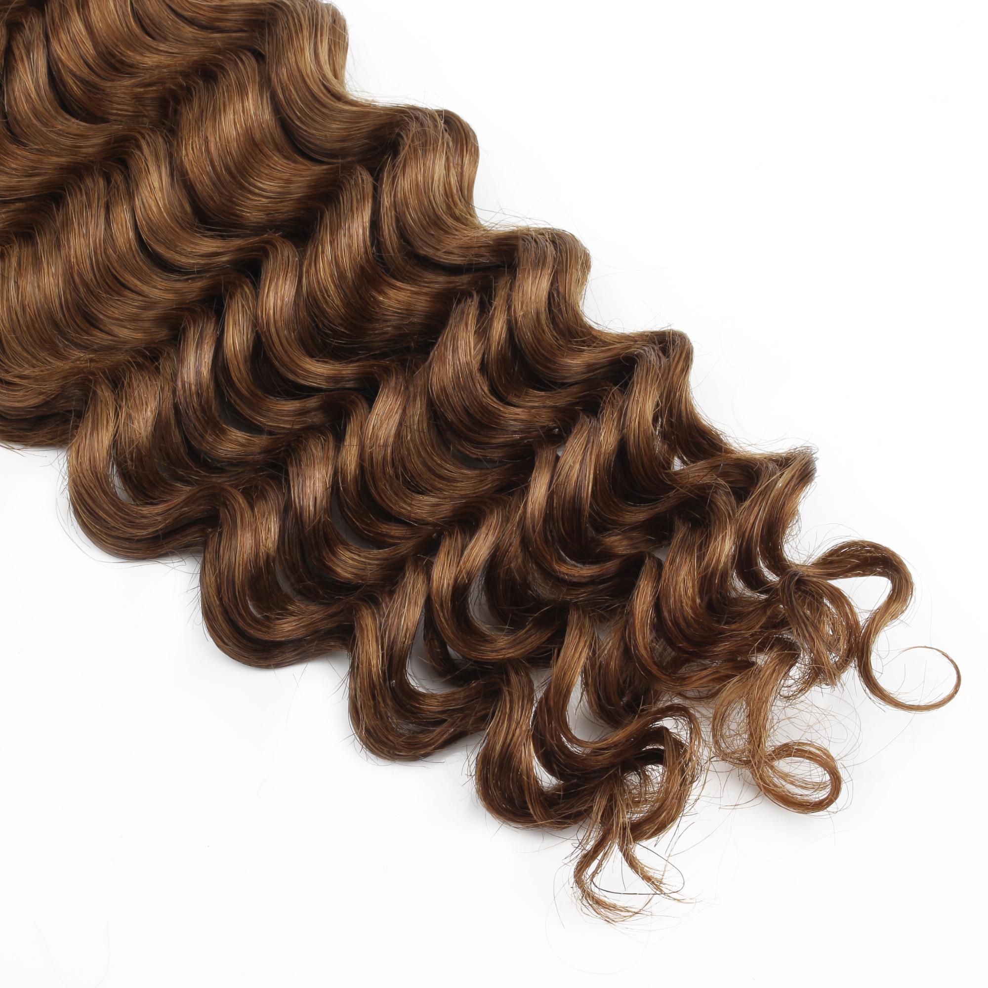 Auburn Deep Wave Bulk 100% Human Braiding Hair - HookedOnBundles Virgin Hair HookedOnBundles Virgin Hair