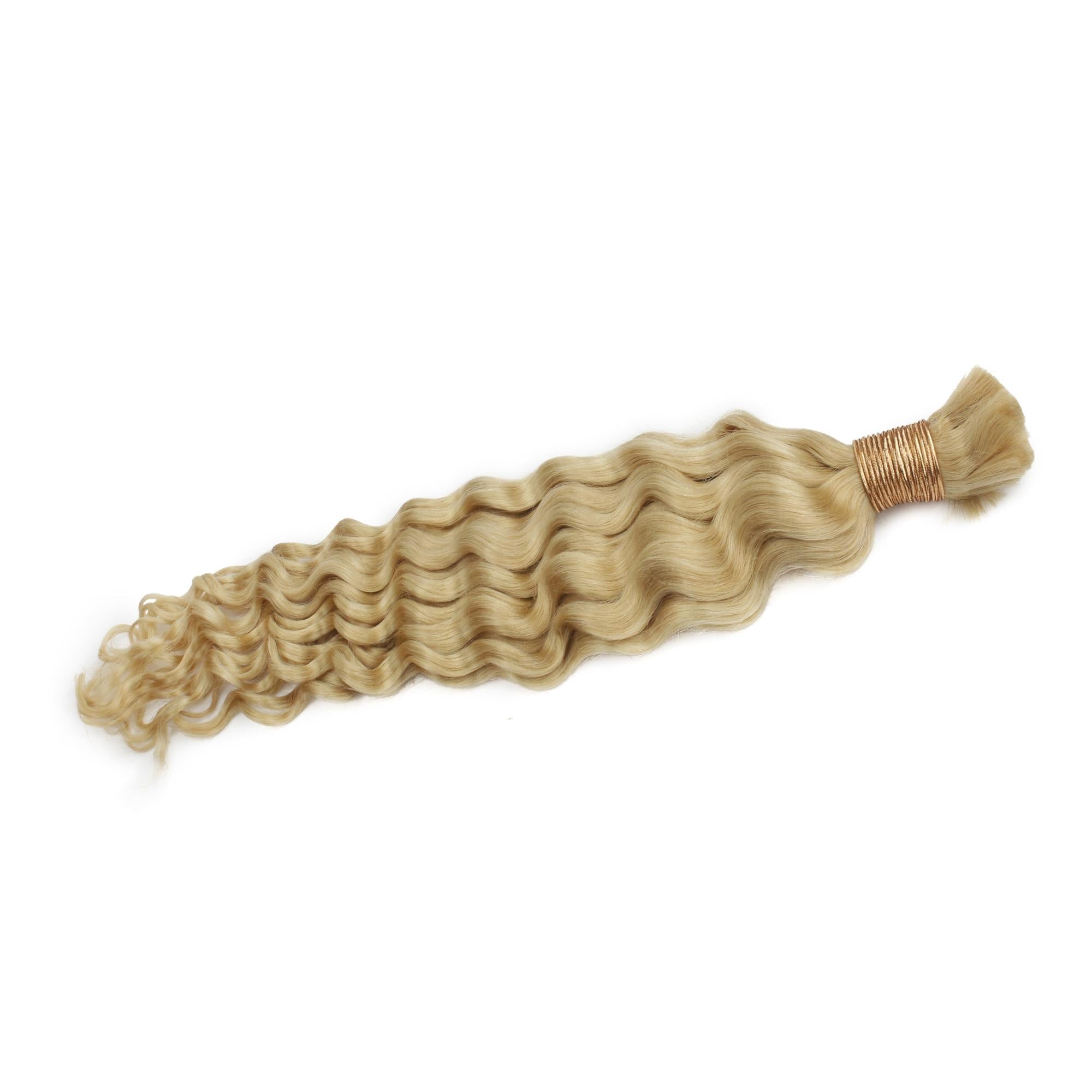 Blonde Deep Wave Bulk 100% Human Braiding Hair - HookedOnBundles Virgin Hair HookedOnBundles Virgin Hair
