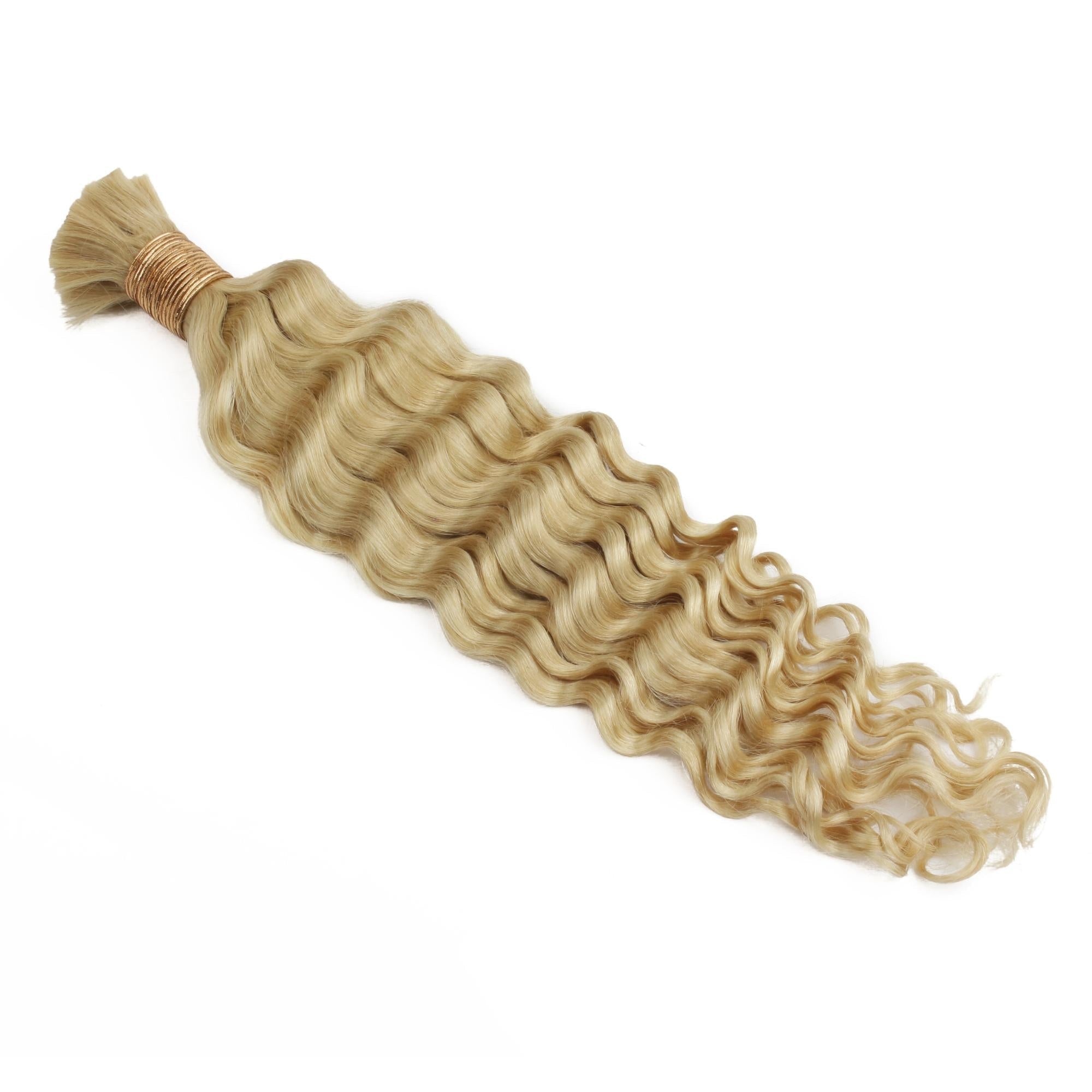 Blonde Deep Wave Bulk 100% Human Braiding Hair - HookedOnBundles Virgin Hair HookedOnBundles Virgin Hair