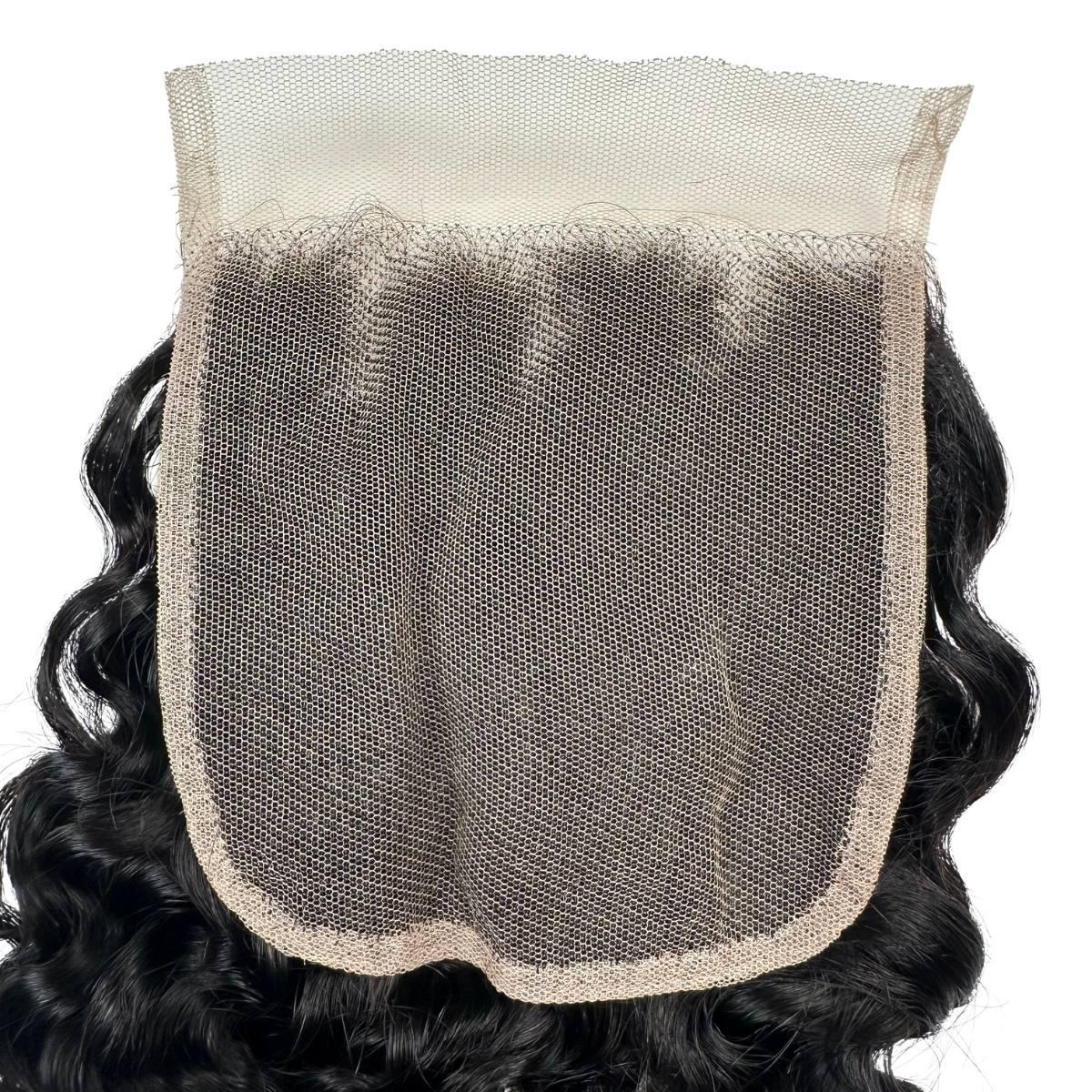 Burmese Curly 4x4 Swiss Lace Closure - HookedOnBundles Virgin Hair HookedOnBundles Virgin Hair