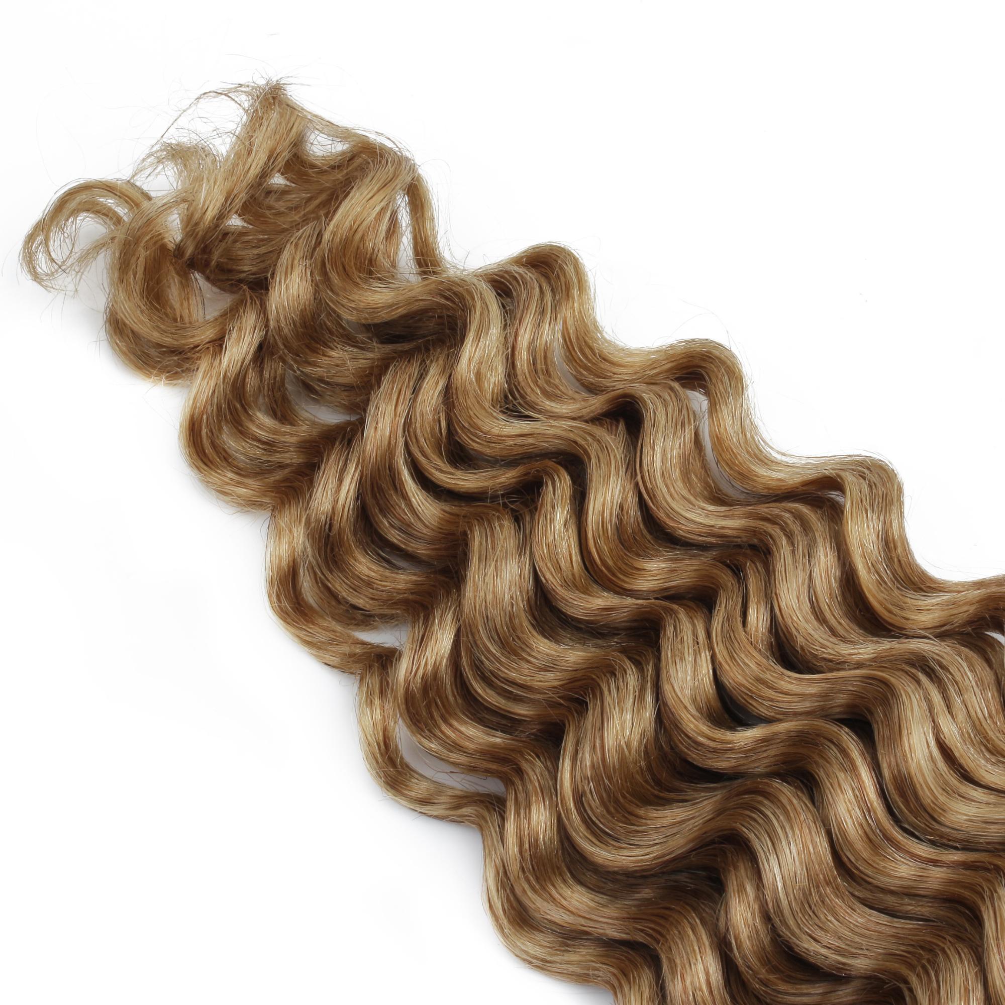 Honey Blonde Deep Wave 27 Bulk 100% Human Braiding Hair - HookedOnBundles Virgin Hair HookedOnBundles Virgin Hair