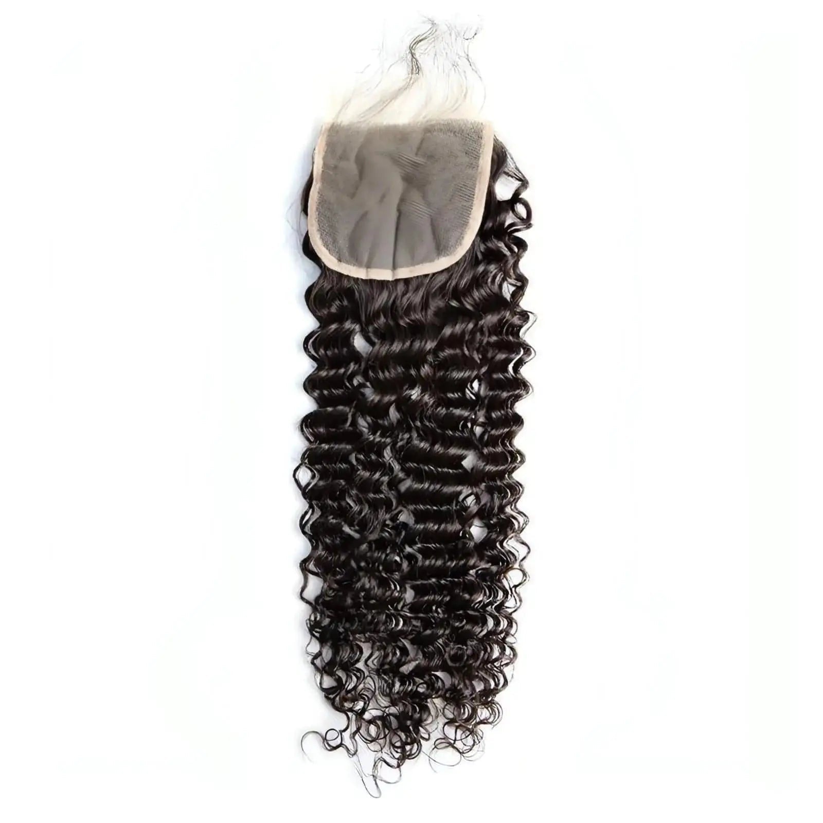 Kinky Curly 4x4 Transparent Lace Closure - HookedOnBundles Virgin Hair HookedOnBundles Virgin Hair