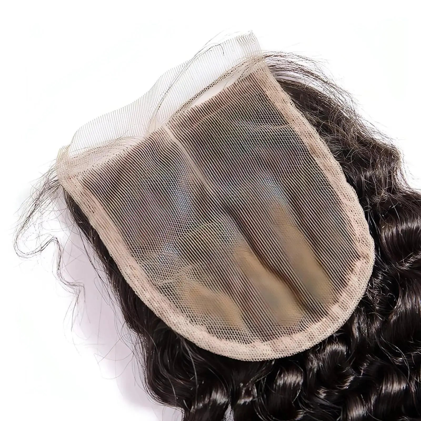 Kinky Curly 4x4 Transparent Lace Closure - HookedOnBundles Virgin Hair HookedOnBundles Virgin Hair