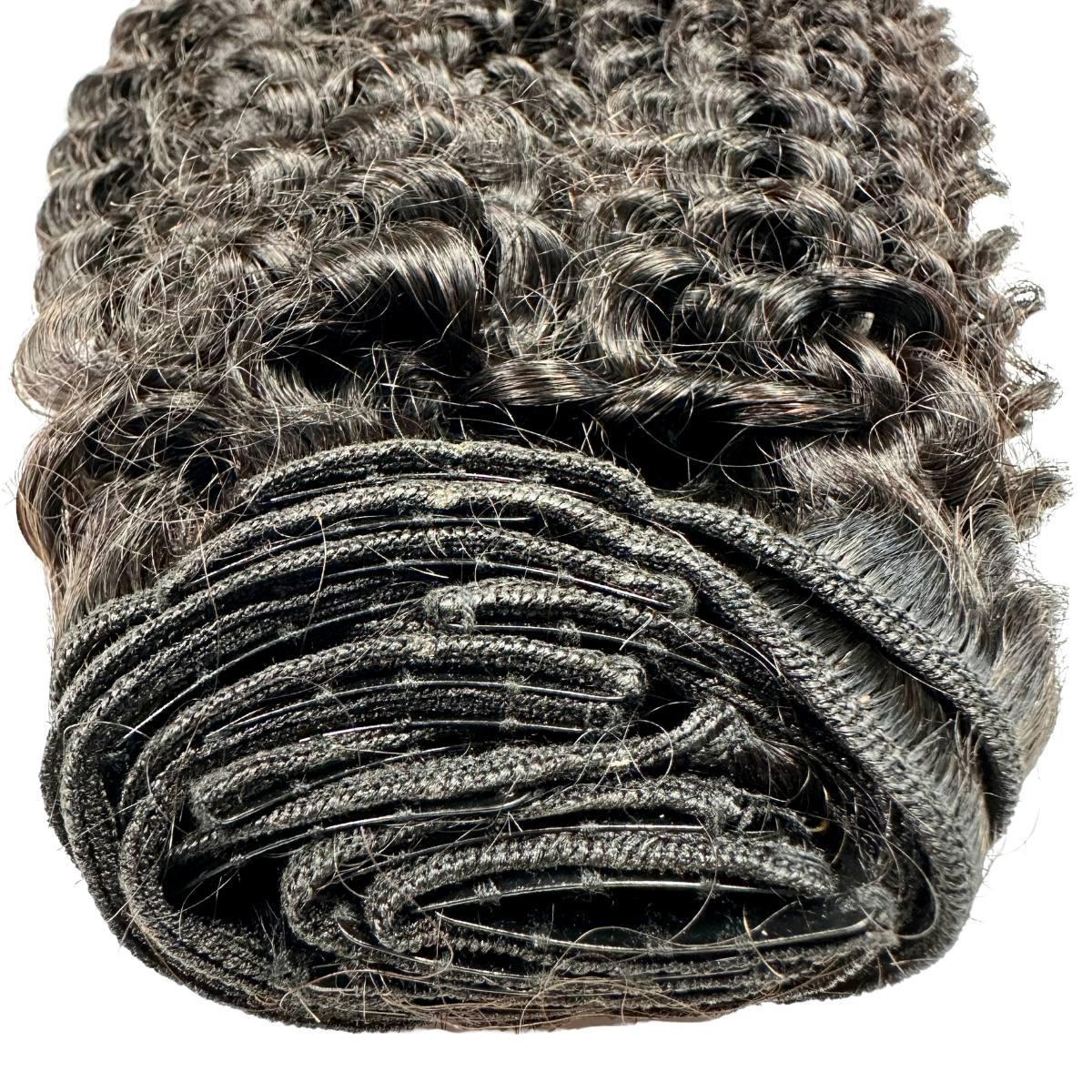 Kinky Curly Clip-In 100% Human Hair Extensions - HookedOnBundles Virgin Hair HookedOnBundles Virgin Hair