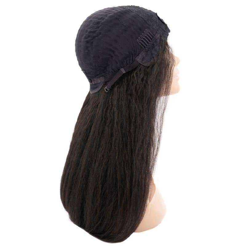 Kinky Straight U Part 100% Human Hair Wig - HookedOnBundles Virgin Hair HookedOnBundles Virgin Hair
