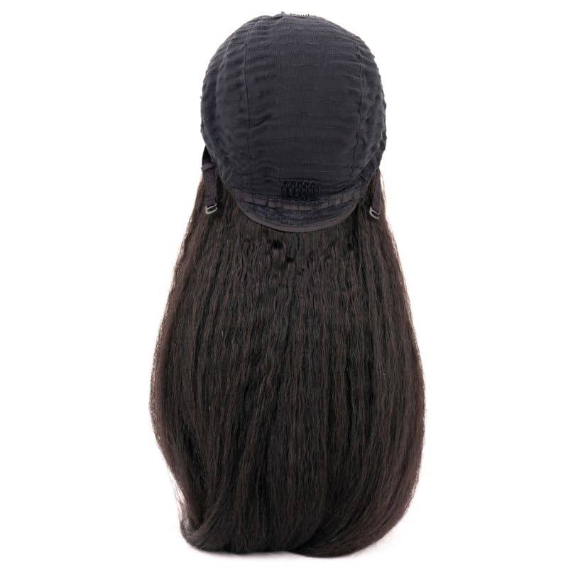 Kinky Straight U Part 100% Human Hair Wig - HookedOnBundles Virgin Hair HookedOnBundles Virgin Hair