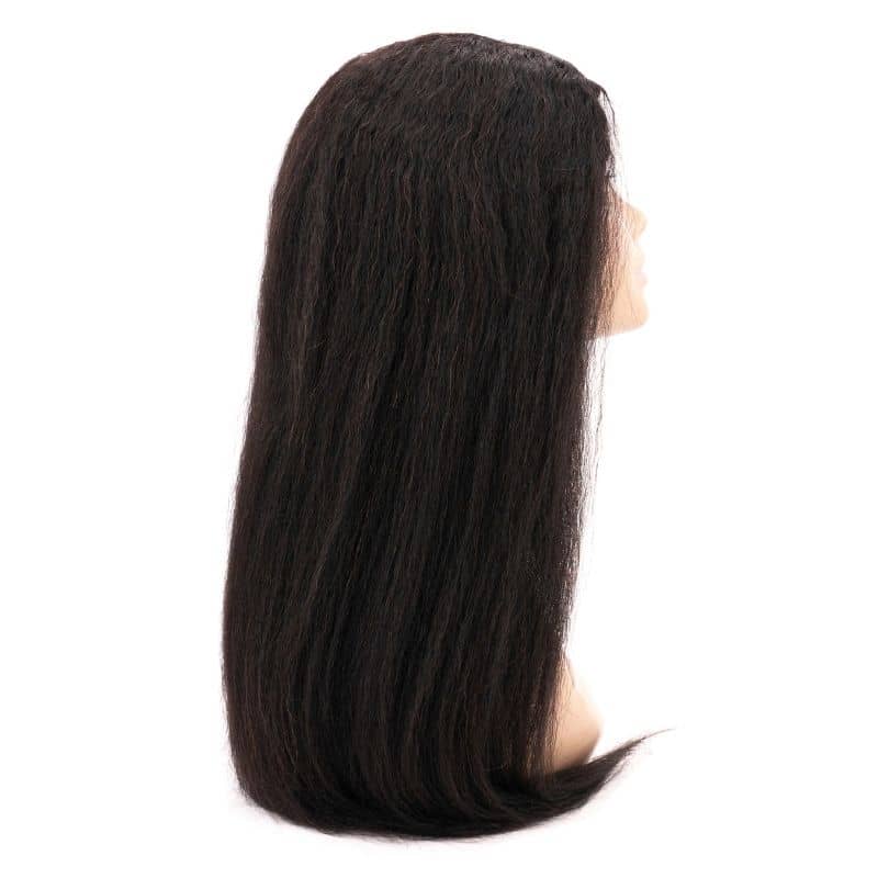 Kinky Straight U Part 100% Human Hair Wig - HookedOnBundles Virgin Hair HookedOnBundles Virgin Hair