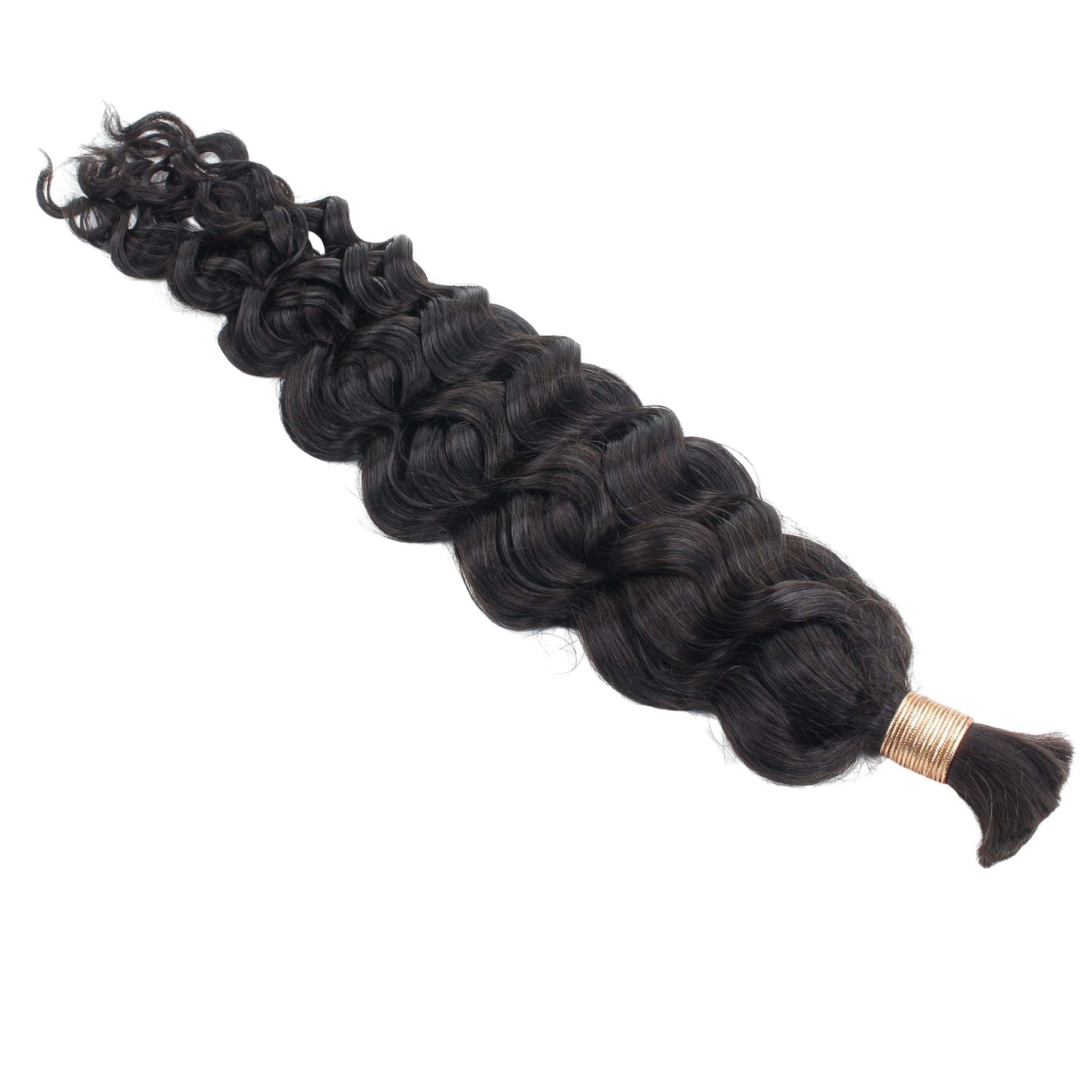 Latin Wave Bulk 100% Human Braiding Hair - HookedOnBundles Virgin Hair HookedOnBundles Virgin Hair