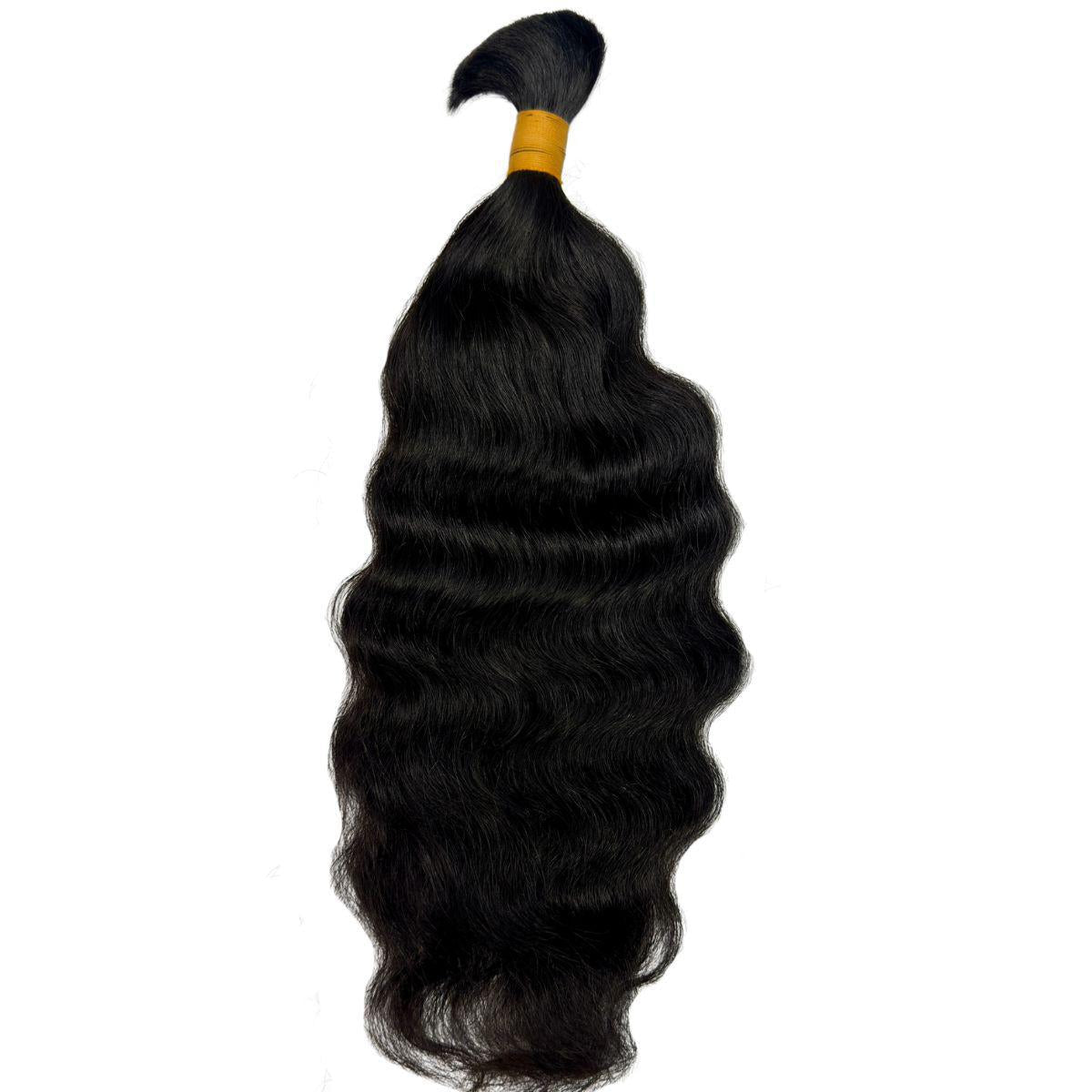 Raw Indian Curly Bulk 100% Human Braiding Hair - HookedOnBundles Virgin Hair HookedOnBundles Virgin Hair