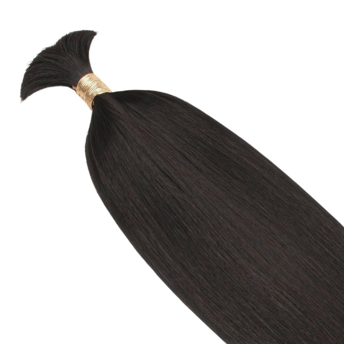 Straight Bulk 100% Human Braiding Hair - HookedOnBundles Virgin Hair HookedOnBundles Virgin Hair