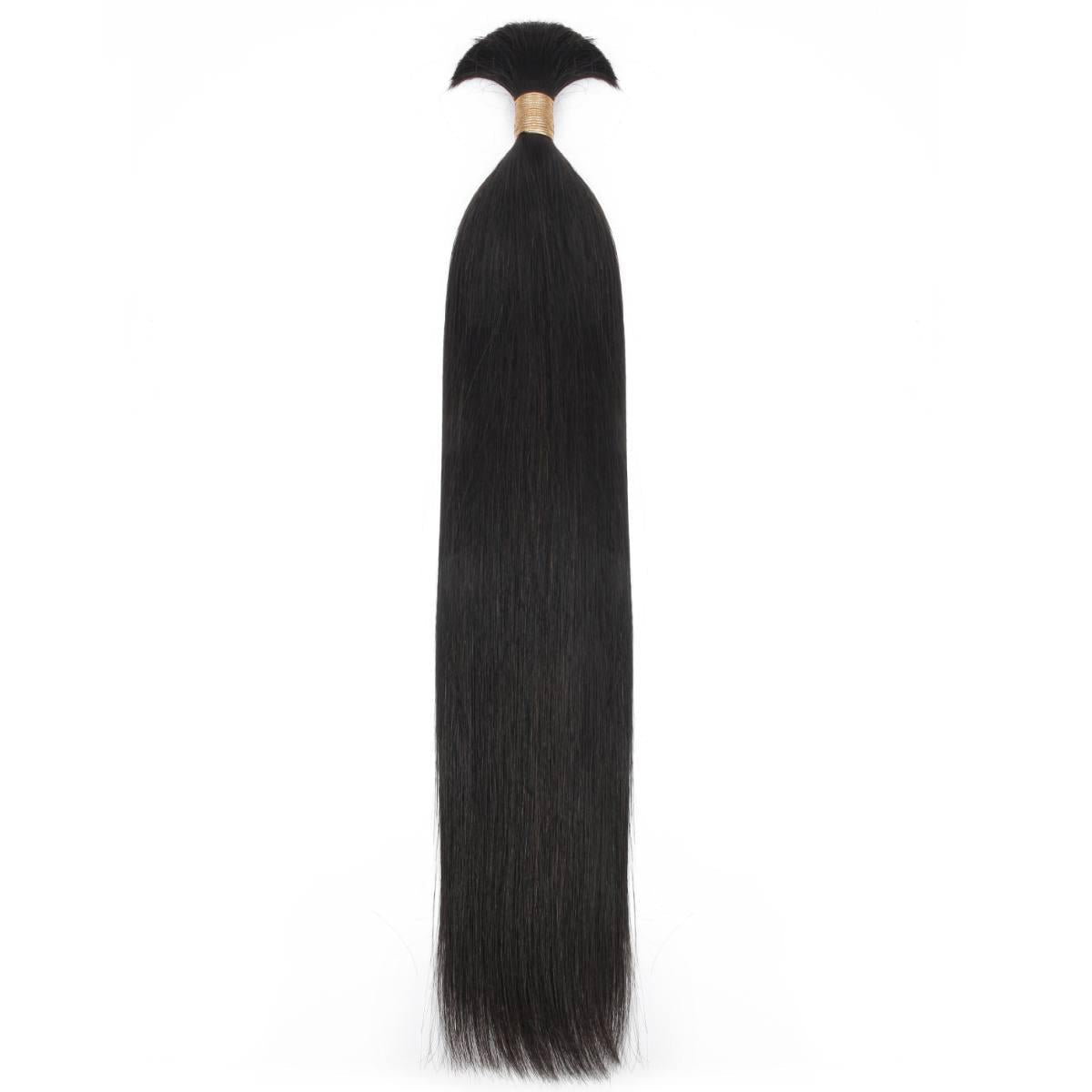 Straight Bulk 100% Human Braiding Hair - HookedOnBundles Virgin Hair HookedOnBundles Virgin Hair
