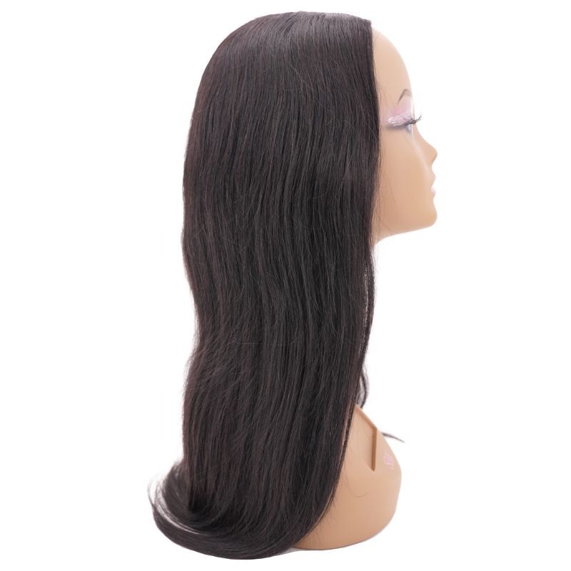 Straight U Part 100% Human Hair Wig - HookedOnBundles Virgin Hair HookedOnBundles Virgin Hair