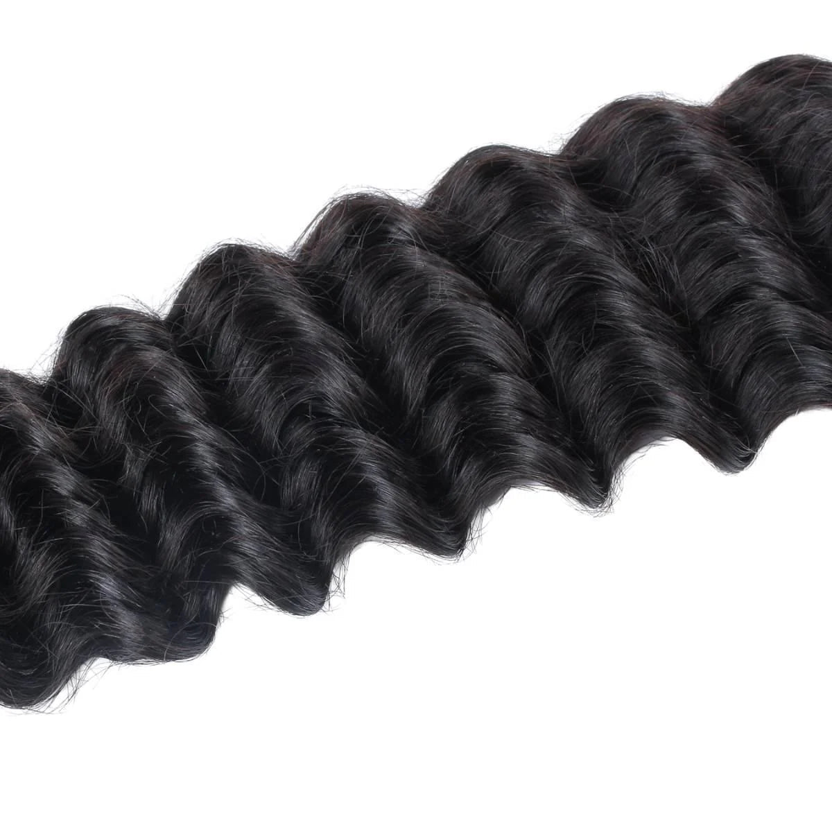 Virgin Deep Wave Human Hair Extensions - HookedOnBundles Virgin Hair HookedOnBundles Virgin Hair