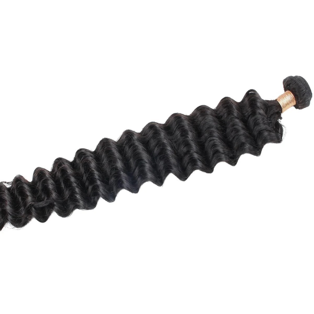 Virgin Deep Wave Human Hair Extensions - HookedOnBundles Virgin Hair HookedOnBundles Virgin Hair