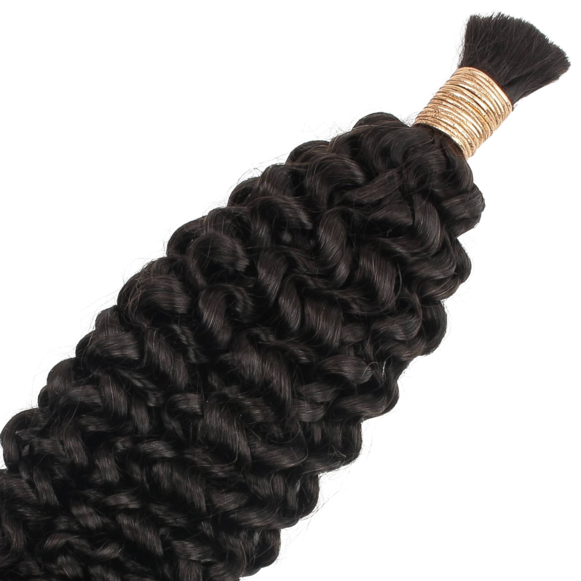 Water Wave Bulk 100% Human Braiding Hair - HookedOnBundles Virgin Hair HookedOnBundles Virgin Hair