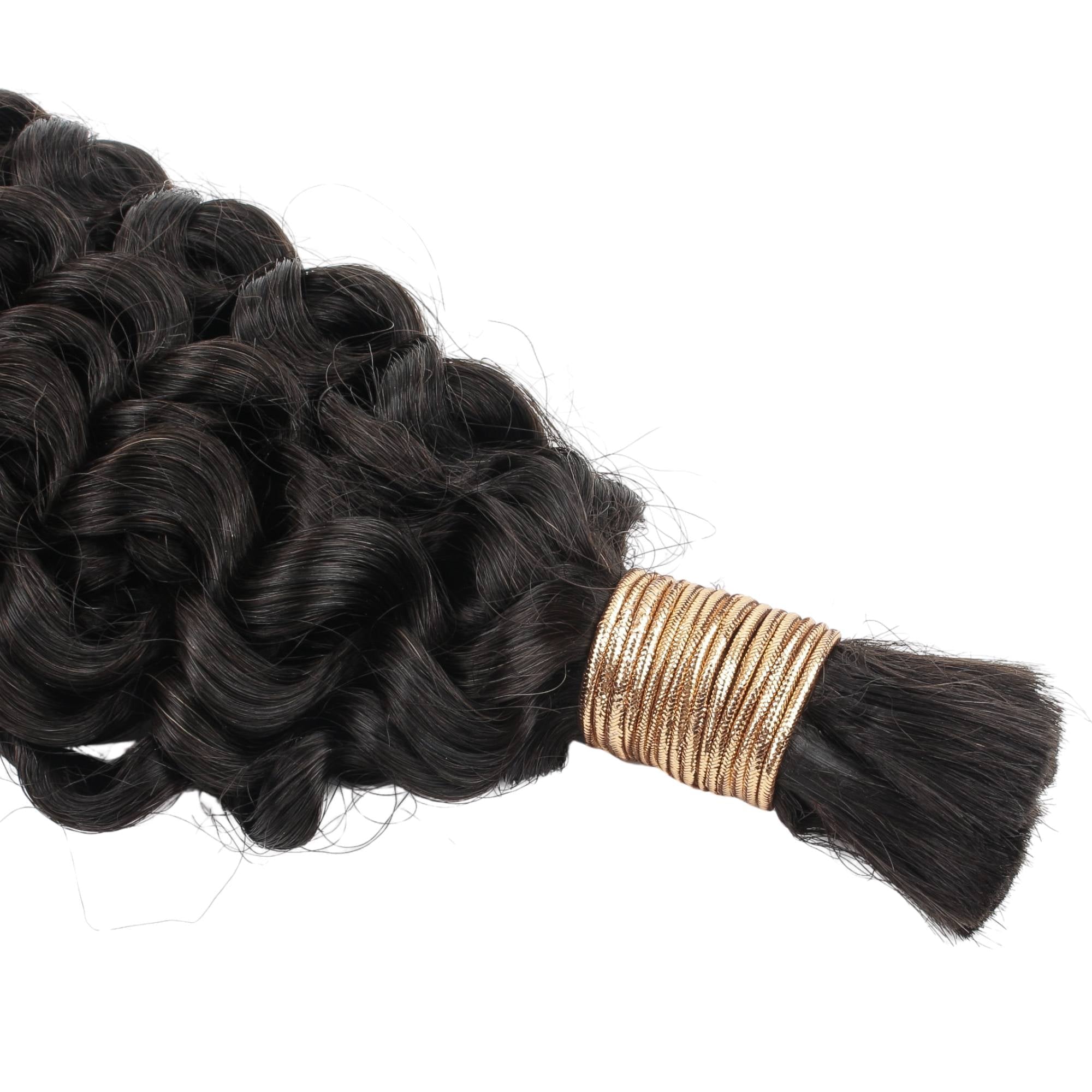 Water Wave Bulk 100% Human Braiding Hair - HookedOnBundles Virgin Hair HookedOnBundles Virgin Hair