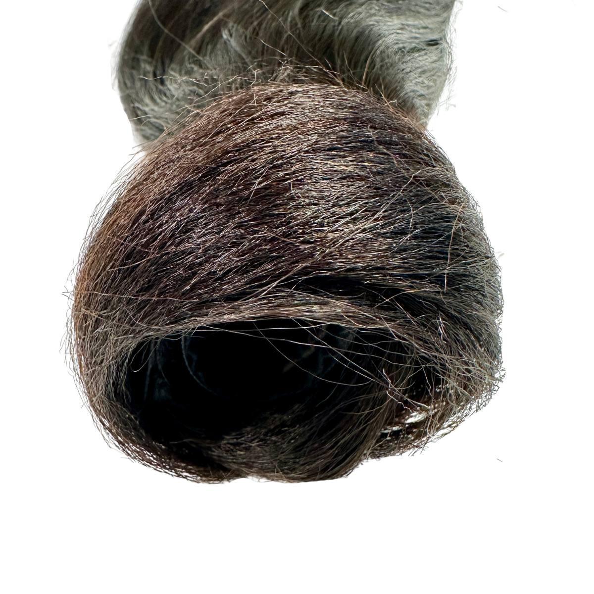 Yaki Straight Ponytail Extension wrap-around attachment detail HookedOnBundles Virgin Hair